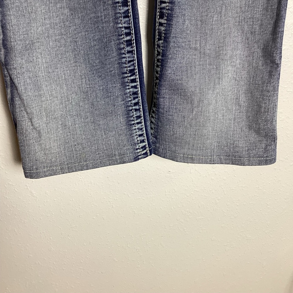 ARIAT TORQUOISE WOMENS BOOT CUT JEANS - Picture 9 of 16